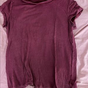 American eagle soft and sexy rib tee medium